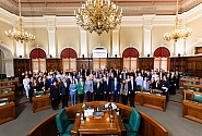 Speaker Mieriņa to participants of the 11th Youth Parliament: Youth participation in politics is very important for Latvia’s future