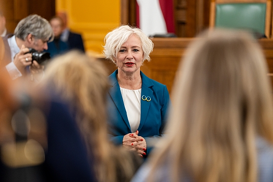 Daiga Mieriņa tiekas ar Ministru prezidenti 