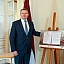 Latvijas Republikas Saeimas dāvinājuma pasniegšana Latvijas skolām Latvijas Republikas neatkarības atjaunošanas 35.gadadienā