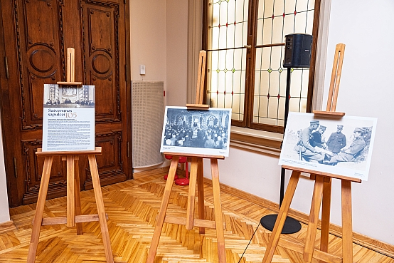 Satversmes Sapulces sanākšanas 105. gadadienai veltīta izstādes atklāšana