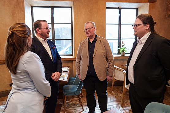 Antoņina Ņenaševa tiekas ar Baltijas jūras parlamentāras konferences prezidentu