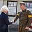 Daiga Mieriņa apmeklē militārās mācības “Kristāla bulta”