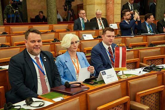 Daiga Mieriņa piedalās Eiropas Savienības parlamentu priekšsēdētāju konferencē Budapeštā