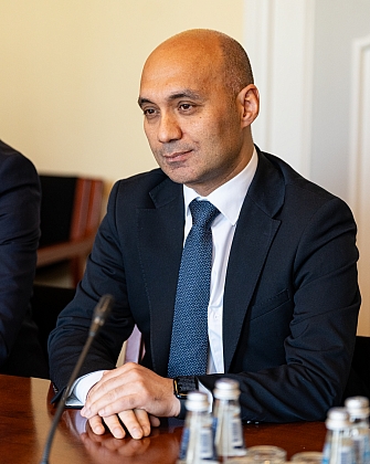 Ināra Mūrniece tiekas ar Azerbaidžānas parlamenta delegācijas vadītāju EDSO Parlamentārajā asamblejā