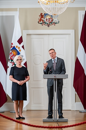 Daiga Mieriņa tiekas ar Valsts prezidentu