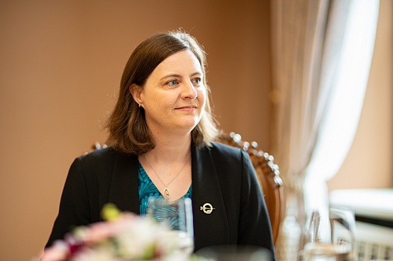 Daiga Mieriņa tiekas ar Īrijas vēstnieci