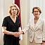 Ināra Mūrniece tiekas ar Latvijas vēstnieci Gruzijā un Armēnijā