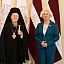 Daiga Mieriņa tiekas ar Viņa Svētību Konstantinopoles ekumenisko patriarhu