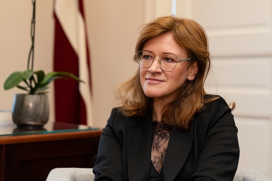 Zanda Kalniņa-Lukaševica tiekas ar Eiropas Revīzijas palātas locekli