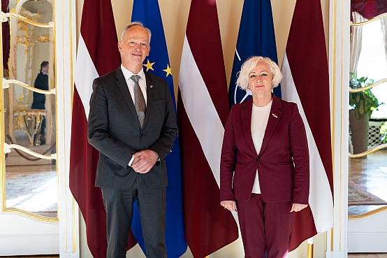 Daiga Mieriņa tiekas ar Nīderlandes Karalistes vēstnieku