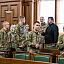 Saeimas Aizsardzības, iekšlietu un korupcijas novēršanas komisijas  priekšsēdētāja Raimonda Bergmaņa un komisijas deputātu tikšanās ar Ukrainas Poltavas liceja delegāciju