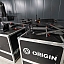 Zanda Kalniņa-Lukaševica un ASV kongresmenis apmeklē kompāniju "Origin-Robotics"
