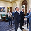 Jānis Grasbergs tiekas ar Vācijas deputātu delegāciju