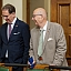 Jānis Grasbergs tiekas ar Vācijas deputātu delegāciju