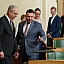 Jānis Grasbergs tiekas ar Vācijas deputātu delegāciju
