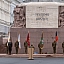 Daiga Mieriņa piedalās valsts aizsardzības dienesta karavīru zvēresta došanas ceremonijā