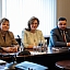 Zanda Kalniņa-Lukaševica tiekas ar IPS prakses studentiem