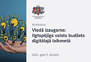 Konferencē Saeimā diskutēs par ilgtspējīgu valsts budžetu digitālajā laikmetā