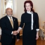 Saeimas priekšsēdētāja Solvita Āboltiņa tiekas ar Etiopijas vēstnieku