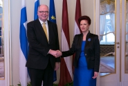 Solvita Āboltiņa: Latviju un Somiju raksturo aktīvs politiskais dialogs un lieliska sadarbība