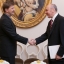 Andrejs Klementjevs tiekas ar Ukrainas vēstnieku