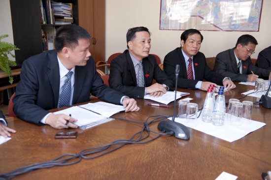 Inas Druvietes tikšanās ar Vjetnamas Zinātnes, tehnoloģiju un vides komitejas delegāciju