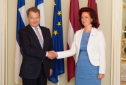 Speaker Āboltiņa to the President of Finland: Our nations are united by similar history and successful current cooperation 