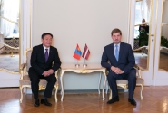 Andrejs Klementjevs Mongolijas vēstniekam uzsver ekonomiskās sadarbības iespējas 