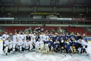 Saeima loses to State Police in a friendly hockey match