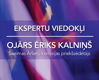 Videocikls "Ekspertu viedokļi"- Ārlietu komisijas priekšsēdētājs Ojārs Ēriks Kalniņš 