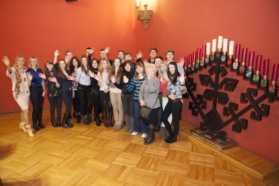 Saeimā viesojas Daugavpils 15.vidusskolas skolēni