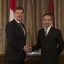 Andrejs Klementjevs tiekas ar Indonēzijas ārlietu ministru