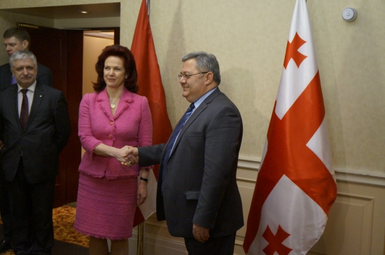 Saeimas priekšsēdētāja oficiālā vizītē apmeklē Gruziju