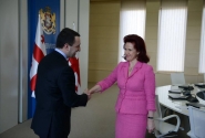 Saeimas priekšsēdētāja oficiālās vizītes laikā tiekas ar Gruzijas Ministru prezidentu