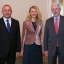 Inese Lībiņa-Egnere un  Ojārs Ēriks Kalniņš tiekas ar Turcijas ES lietu ministru