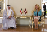 Lībiņa-Egnere Saeimā sveic jauno Kuveitas vēstnieku