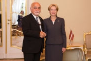 Saeimas priekšsēdētāja Ināra Mūrniece tiekas ar Flandrijas reģiona parlamenta spīkeru