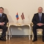 Saeimas priekšsēdētājas biedrs Gundars Daudze tiekas ar Mongolijas vēstnieku