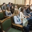 Jūrmalas Valsts ģimnāzijas skolēni apmeklē Saeimu skolu programmas "Iepazīsti Saeimu" ietvaros