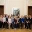 Latvijas Universitātes Sociālo zinātņu fakultātes 2.kursa žurnālistikas studenti apmeklē Saeimas namu studiju kursa "Reportiera darbnīca" ietvaros