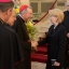 Ināra Mūrniece piedalās svinīgā pieņemšanā par godu Svētā Krēsla Valsts  sekretāra vizītei Latvijā