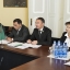Lolita Čigāne tiekas ar Turkmenistānas parlamenta deputātu un žurnālistiem