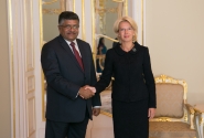 I.Mūrniece uzsver Latvijas un Indijas sadarbības iespējas