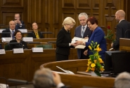 Svinīgā ceremonijā pasniedz Baltijas Asamblejas medaļas