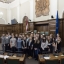 Rīgas 34.vidusskolas 9.b,c,d klases apmeklē Saeimu skolu programmas "Iepazīsti Saeimu" ietvaros