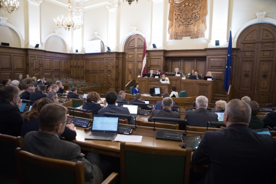 10.novembra Saeimas sēde