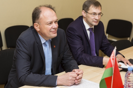 EDSO PA Latvijas delegācijas vadītājs tiekas ar Baltkrievijas parlamenta Pārstāvju palātas Starptautisko lietu komisijas priekšsēdētāju