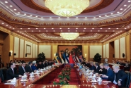 Ināra Mūrniece meets with Chinese President Xi Jinping