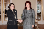 Saeimas priekšsēdētāja tiekas ar jauno Brazīlijas vēstnieci