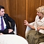 Lolita Čigāne tiekas ar Francijas Republikas parlamenta senatoru